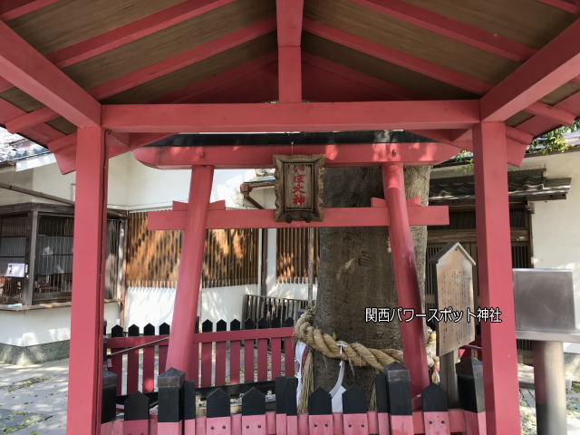 大宮神社境内「いぼ大神社」の拝殿