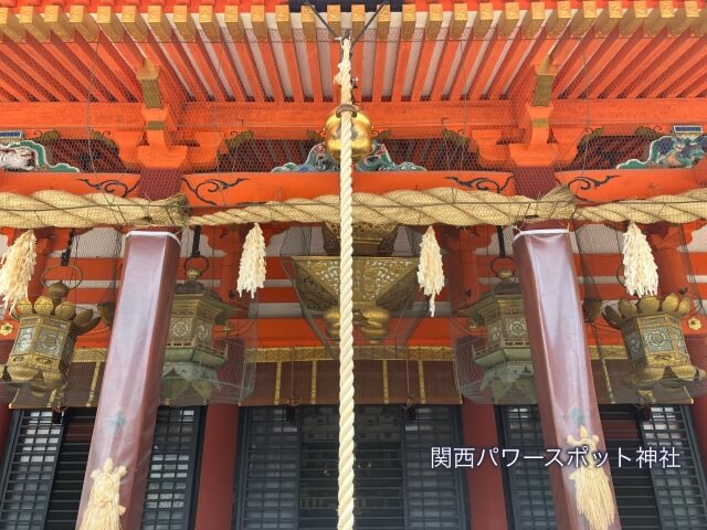 八坂神社の本殿